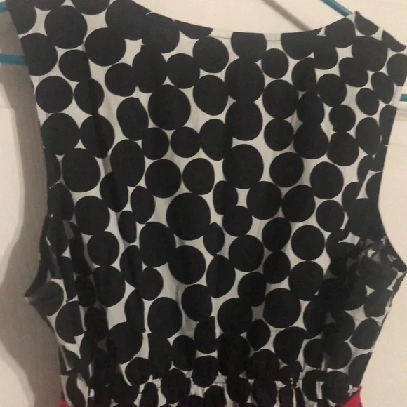 Motherhood maternity ladies dotted dress. - Picture 13 of 14